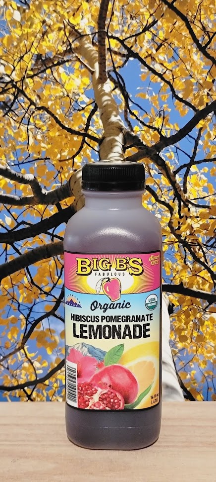 Big b's hibiscus pomegranate lemonade