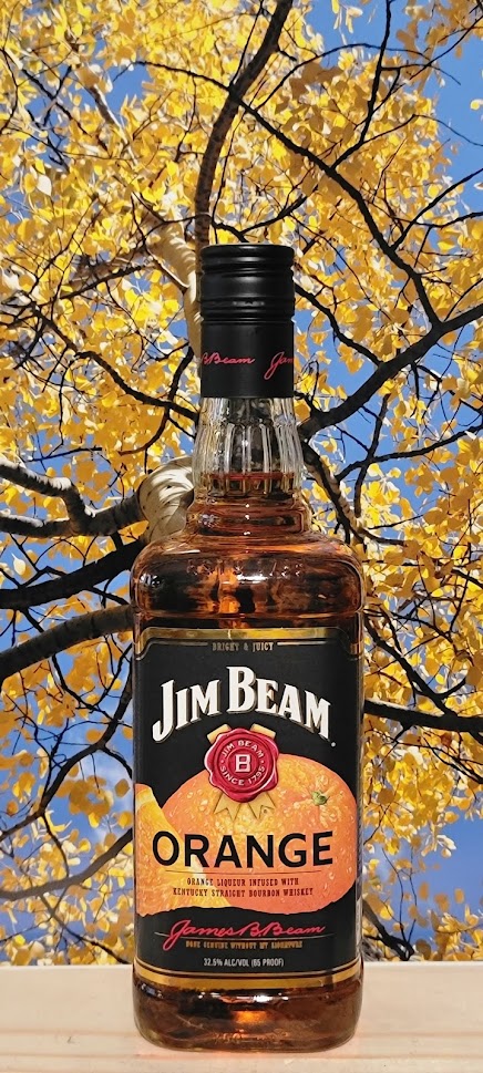 Jim beam orange whiskey