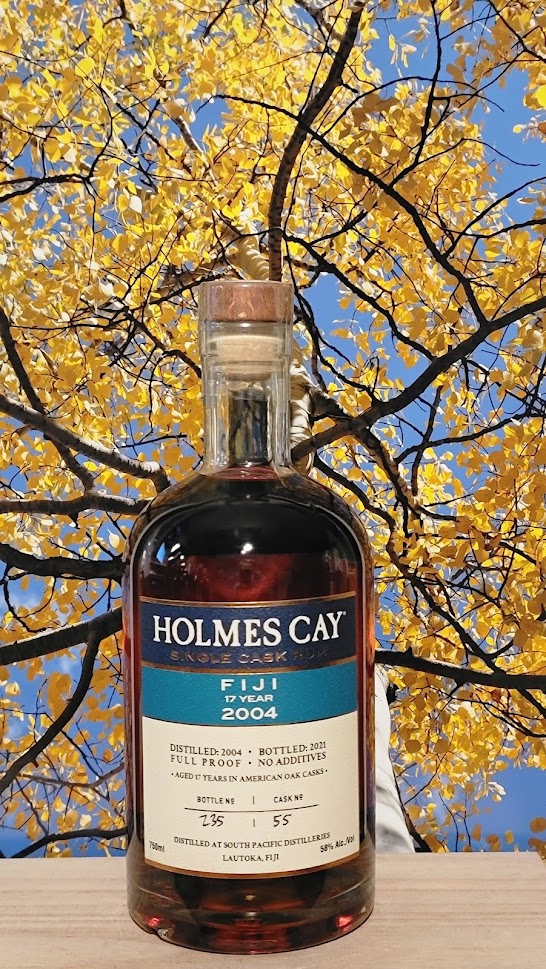Holmes cay 17yr single cask fiji rum