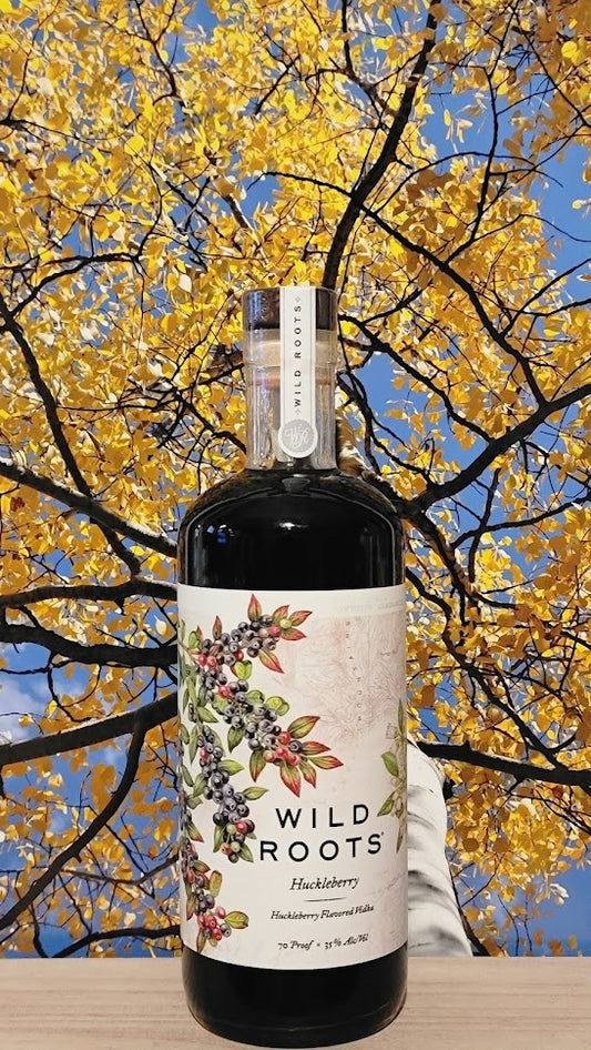 Wild roots huckleberry vodka