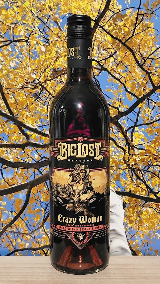 Big lost crazy woman hibiscus mead