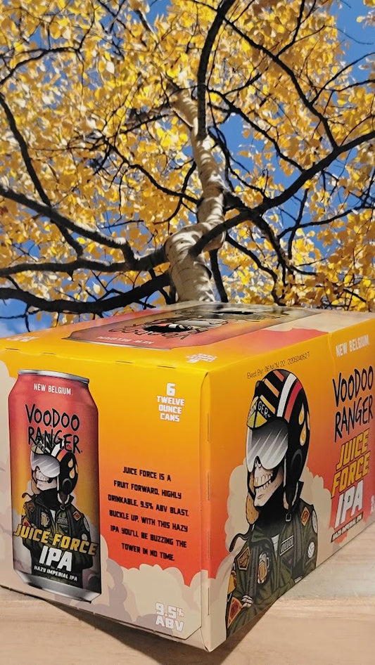 New belgium voodoo range juice force hazy imperial ipa