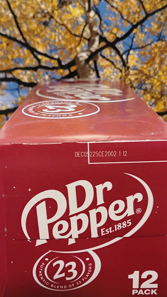 Dr pepper cans