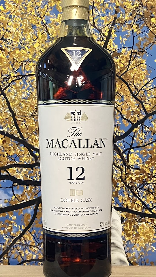 Macallan scotch 12yr double cask