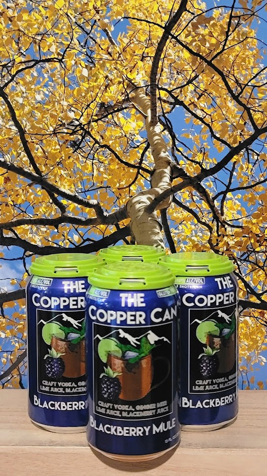 Copper can blackberry mule