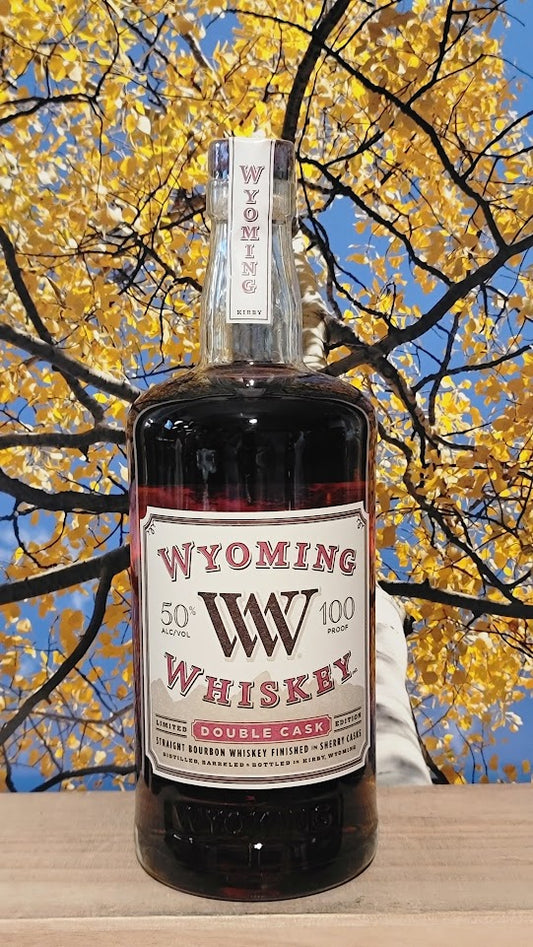 Wyoming double cask whiskey