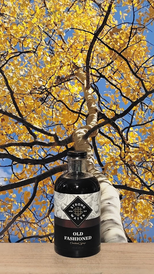 Strongwater old fashioned cocktail syrup