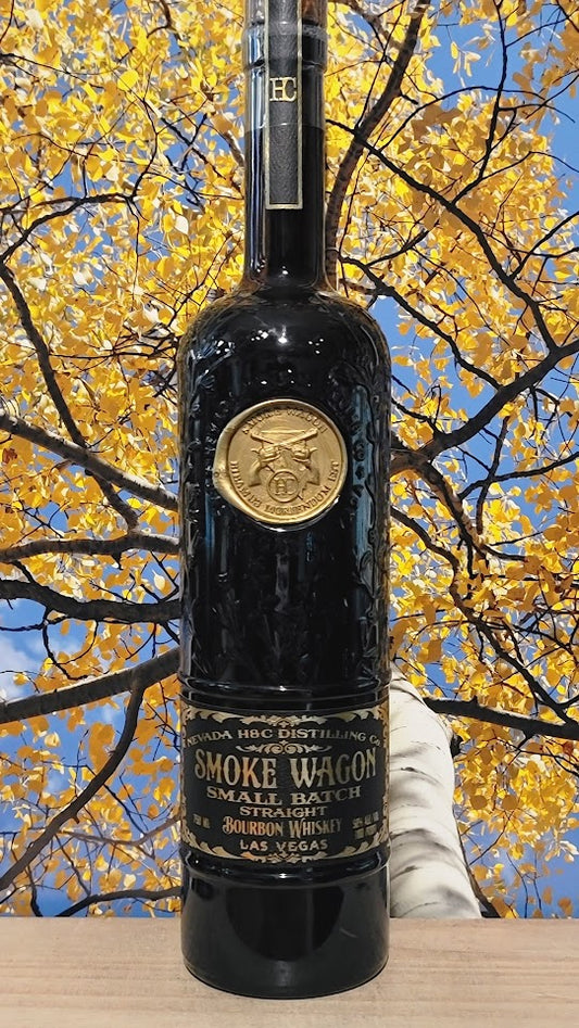 Nevada distilling smoke wagon small batch whiskey