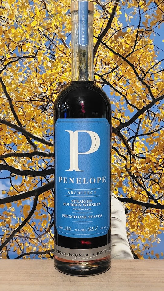 Penelope architect straight bourbon whiskey french oak stave