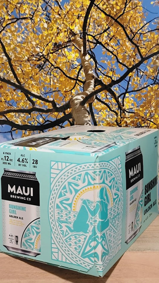 Maui brewing sunshine girl golden ale