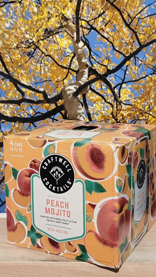 Craftwell cocktails peach mojito