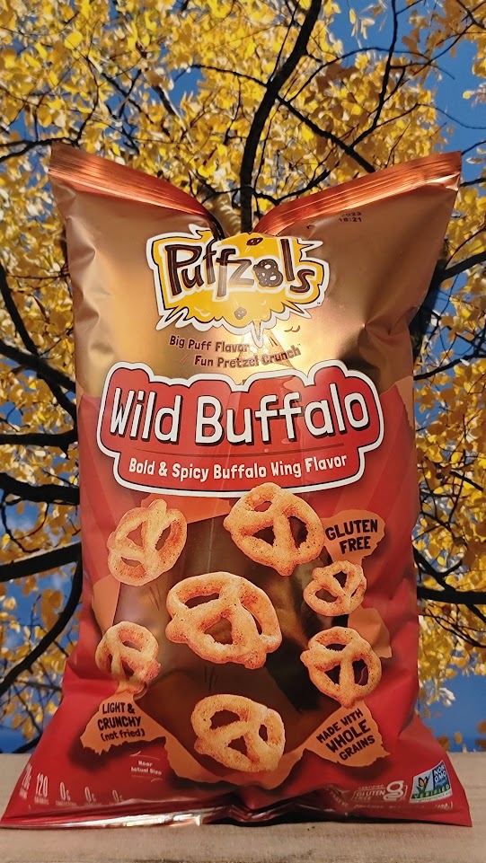Unique puffzels wild buffalo wing pretzel crunch
