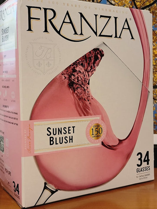 Franzia sunset blush