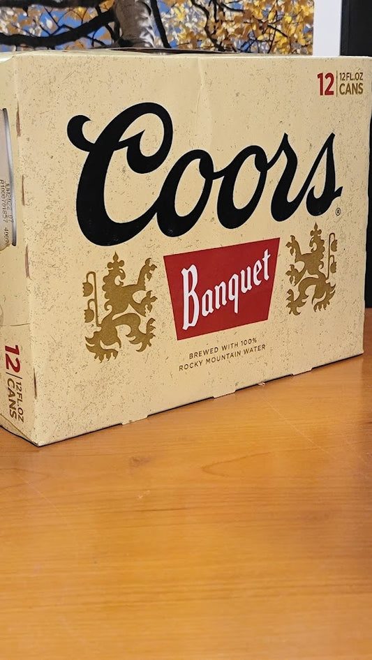 Coors cans