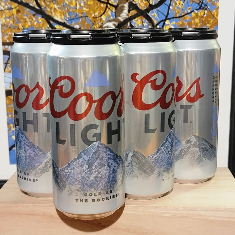 Coors light 16oz cans