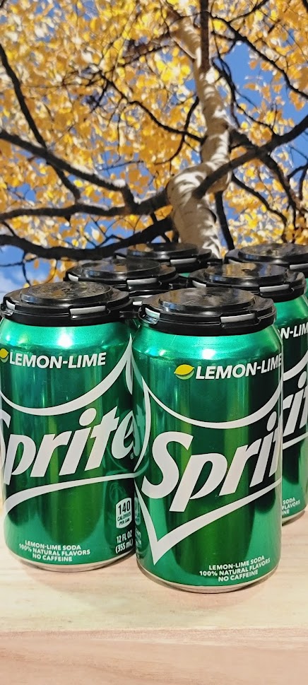 Sprite cans