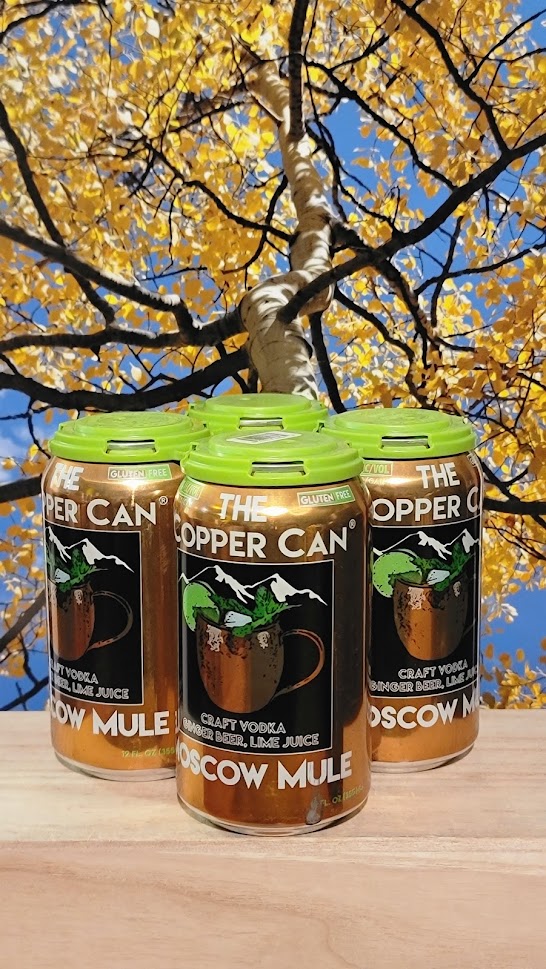 Copper can moscow mule
