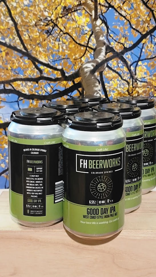 Fh beer works the good day  ipa