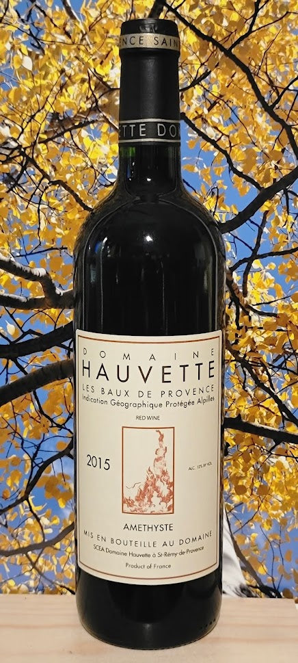 Domaine hauvette les baux de provence amethyste rouge