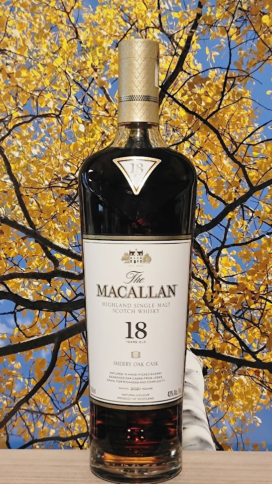Macallan sherry oak cask 18yr