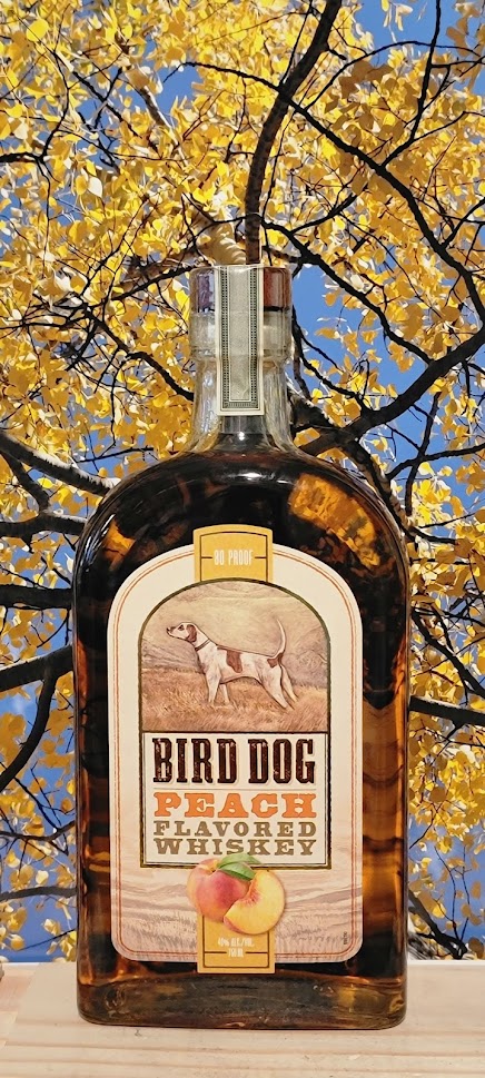 Bird dog peach whiskey