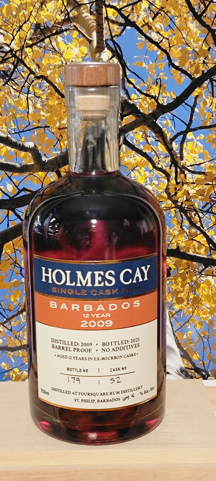 Holmes cay single cask barbados rum