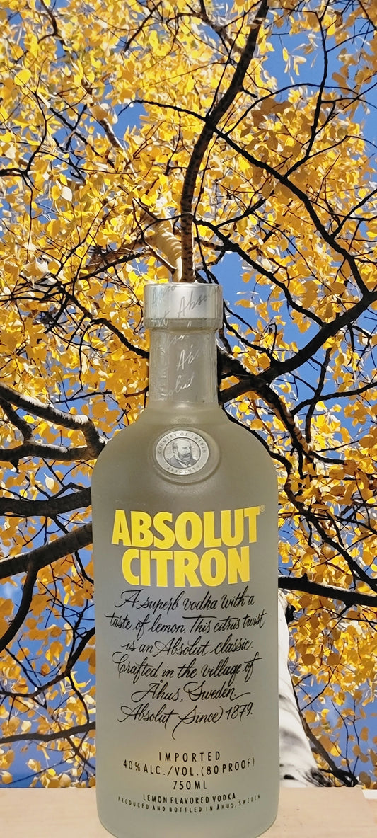 Absolut citron vodka