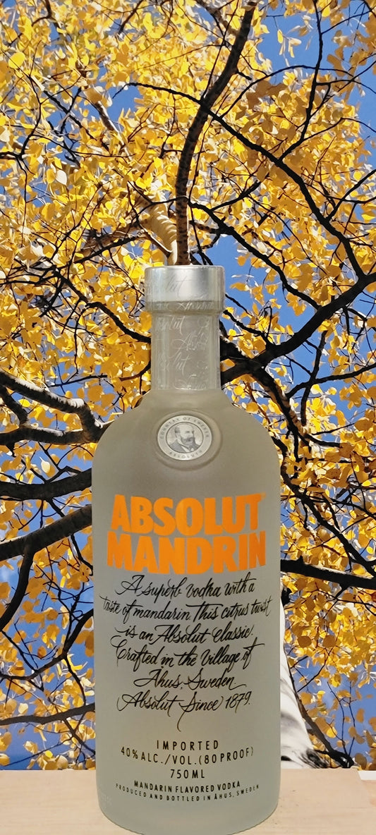 Absolut mandrin vodka