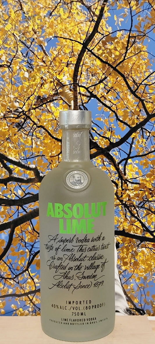 Absolut lime vodka