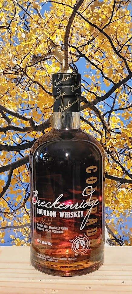 Breckenridge bourbon whiskey