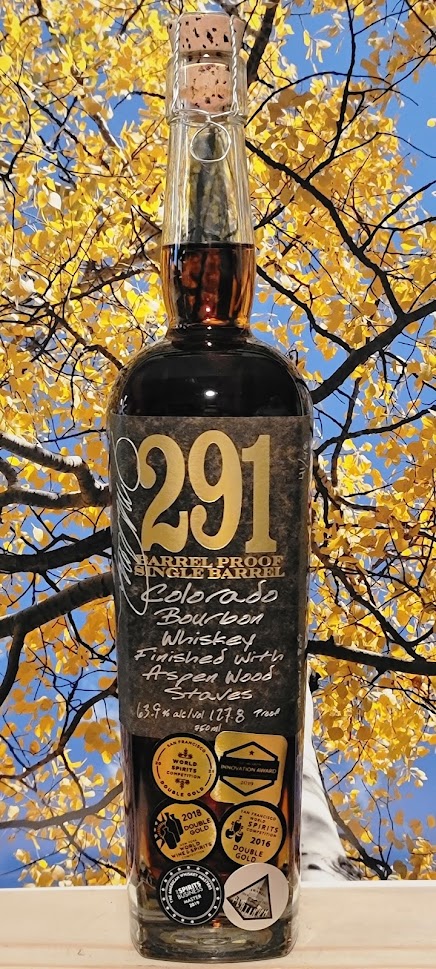 291 distillery bourbon whiskey barrel proof